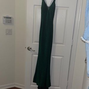 Gala emerald green gown size 6..